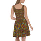 DMV 0805 Psy Artsy Skater Dress