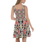 DMV 0973 Chic Boho Skater Dress