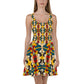 DMV 0281 Vintage Artsy Skater Dress