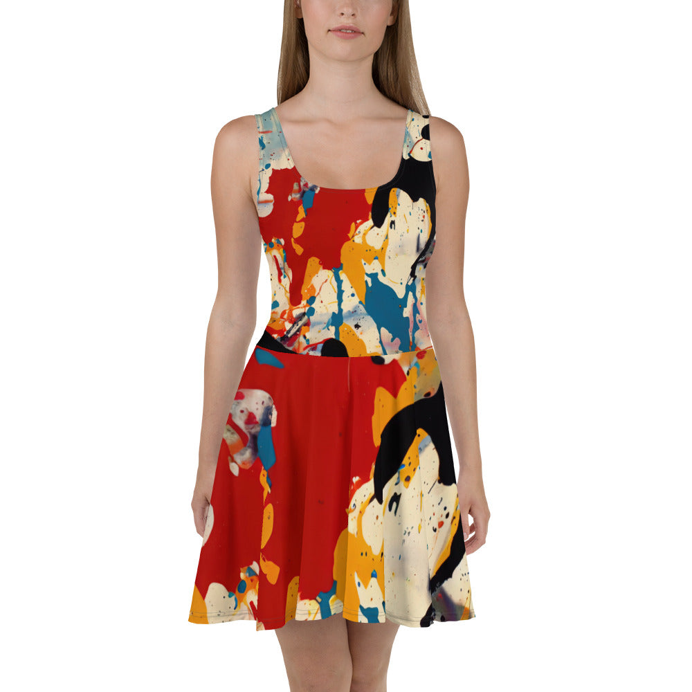 DMV 0085 Avant Garde Skater Dress