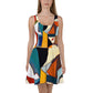 DMV 0025 Abstract Art Skater Dress