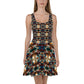 DMV 0127 Conceptual Artsy Skater Dress