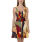 DMV 0251 Abstract Art Skater Dress