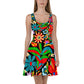 DMV 0116 Floral Skater Dress