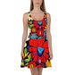 DMV 0178 Floral Skater Dress