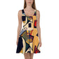 DMV 0168 Abstract Art Skater Dress