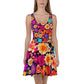 DMV 0192 Floral Skater Dress