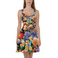 DMV 0302 Floral Skater Dress