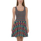 DMV 1465 Psy Artsy Skater Dress