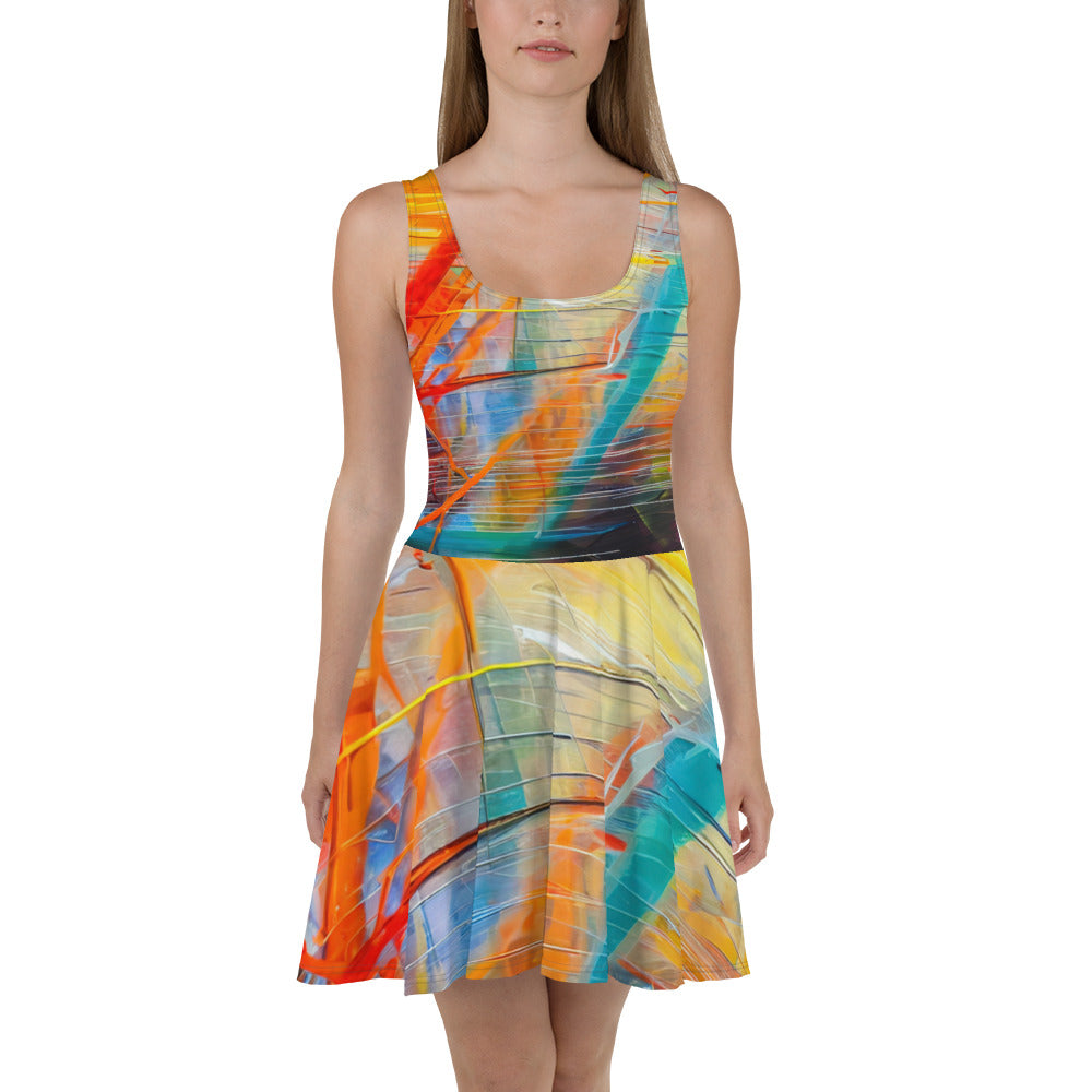 DMV 1346 Avant Garde Skater Dress