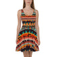 DMV 0415 Boho Skater Dress