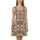 DMV 0157 Geo Boho Skater Dress