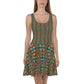 DMV 0422 Psy Artsy Skater Dress