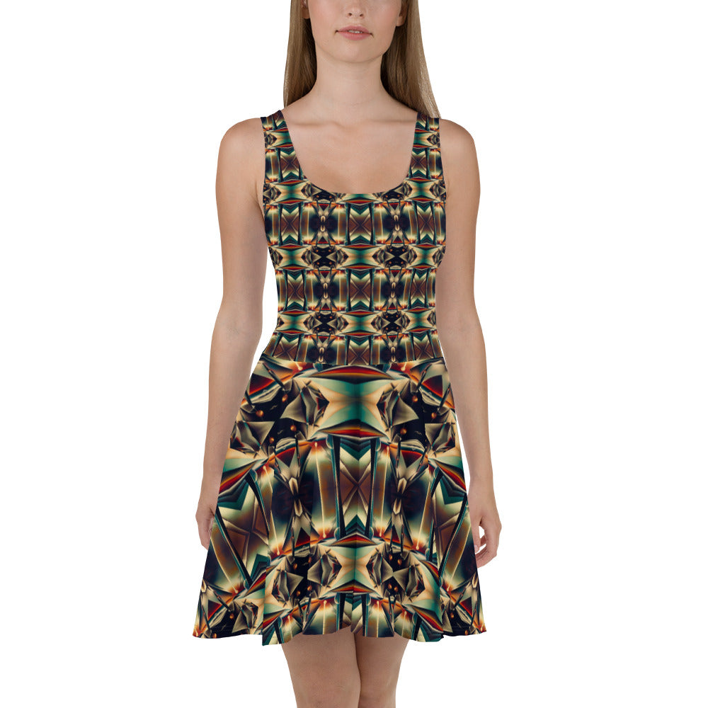 DMV 0676 Conceptual Artsy Skater Dress