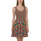 DMV 0614 Psy Artsy Skater Dress