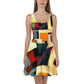 DMV 1883 Abstract Art Skater Dress