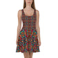 DMV 0637 Psy Artsy Skater Dress