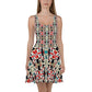 DMV 0973 Chic Boho Skater Dress