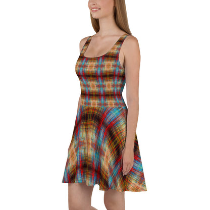 DMV 0006 Avant Garde Artsy Skater Dress