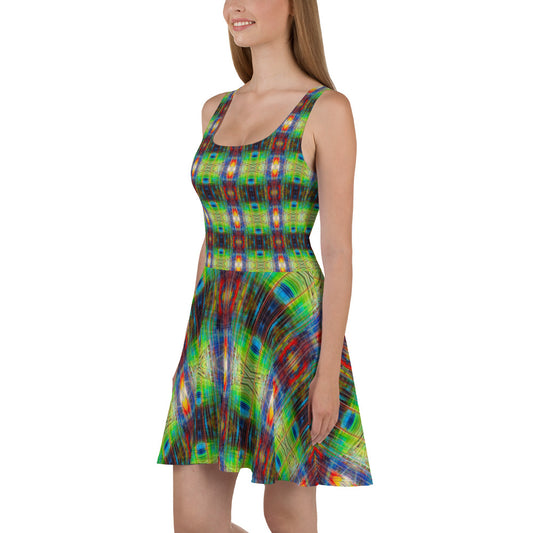 DMV 0077 Avant Garde Artsy Skater Dress