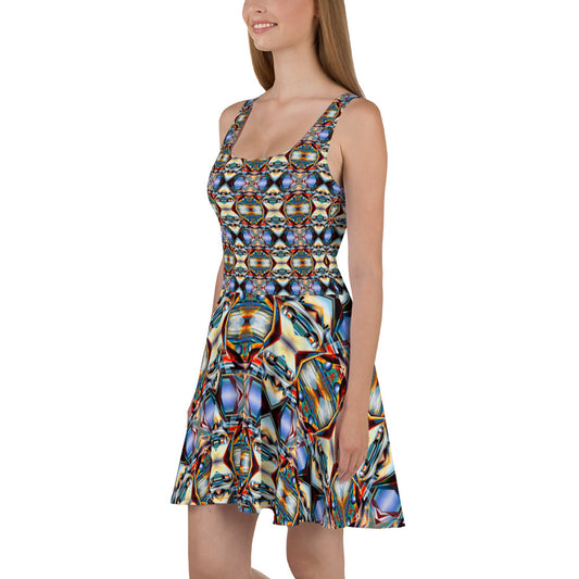 DMV 0221 Conceptual Artsy Skater Dress