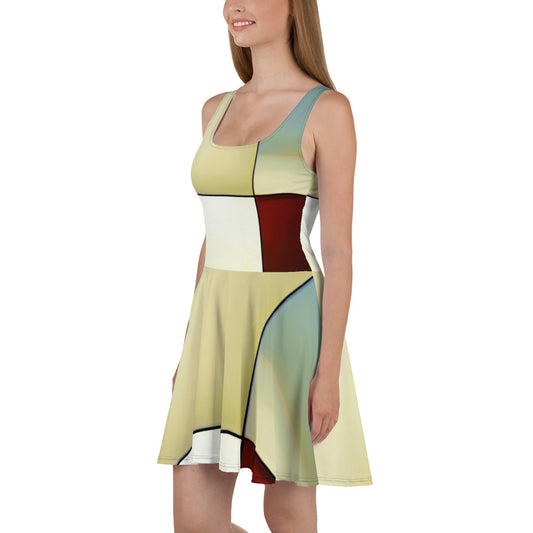 DMV 0177 Avant Garde Skater Dress