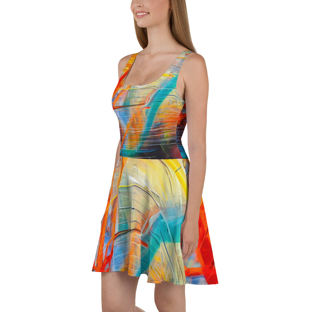 DMV 1346 Avant Garde Skater Dress