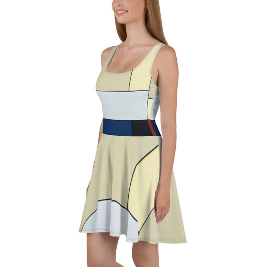 DMV 1347 Avant Garde Skater Dress