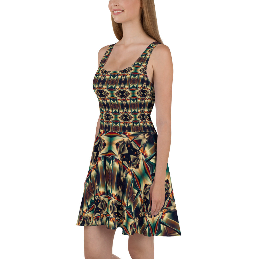 DMV 0676 Conceptual Artsy Skater Dress