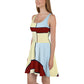 DMV 1541 Avant Garde Skater Dress