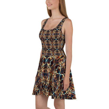 DMV 0809 Conceptual Artsy Skater Dress