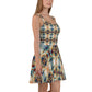 DMV 0273 Chic Boho Skater Dress