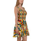 DMV 0281 Vintage Artsy Skater Dress