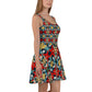 DMV 0269 Vintage Artsy Skater Dress