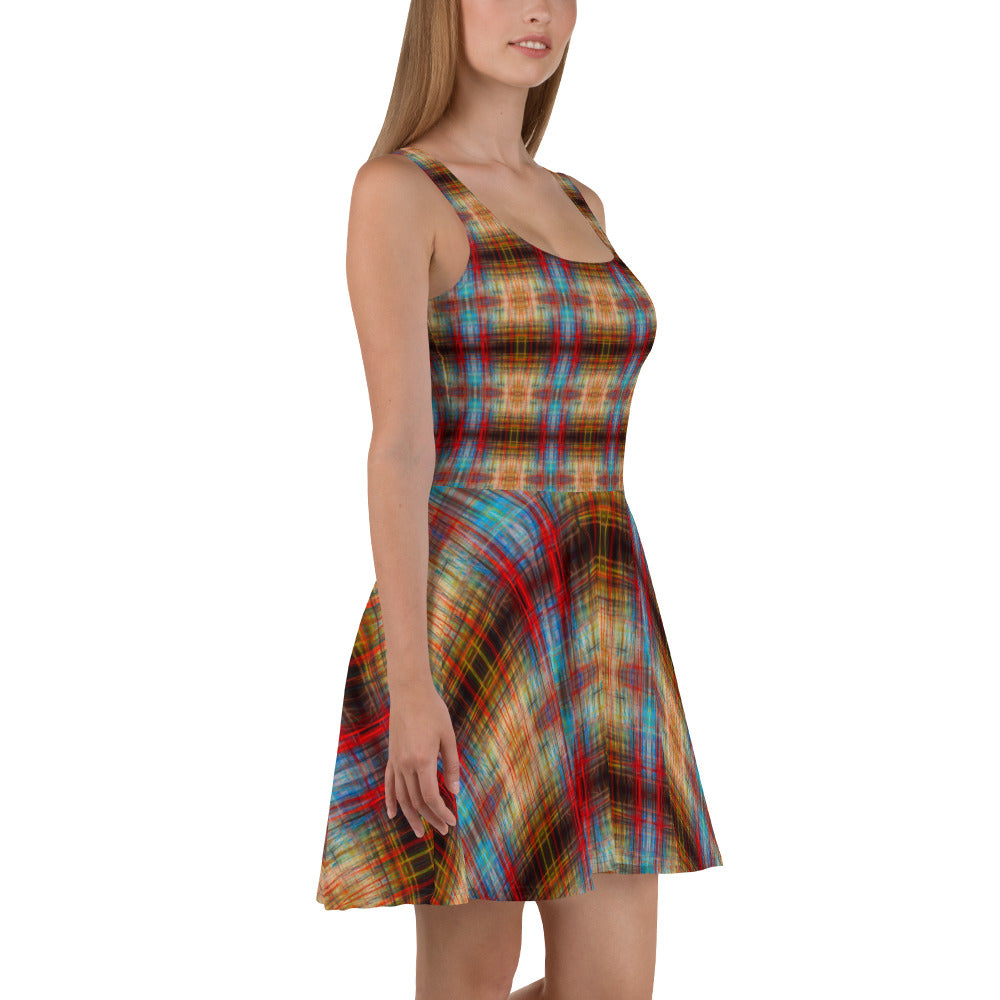 DMV 0006 Avant Garde Artsy Skater Dress