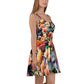 DMV 0043 Floral Skater Dress