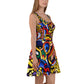 DMV 0051 Psy Art Skater Dress