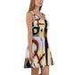 DMV 0083 Abstract Art Skater Dress