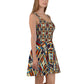 DMV 0244 Geo Boho Skater Dress