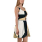 DMV 0216 Abstract Art Skater Dress