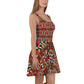 DMV 0208 Chic Boho Skater Dress