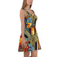 DMV 0237 Retro Art Skater Dress