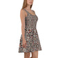 DMV 0131 Chic Boho Skater Dress