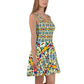 DMV 0102 Vintage Artsy Skater Dress