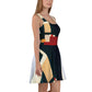 DMV 0223 Abstract Art Skater Dress