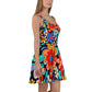 DMV 0257 Floral Skater Dress