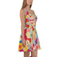 DMV 0106 Floral Skater Dress