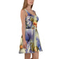 DMV 0109 Floral Skater Dress