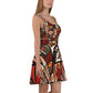 DMV 0107 Retro Art Skater Dress