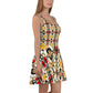 DMV 0204 Vintage Artsy Skater Dress